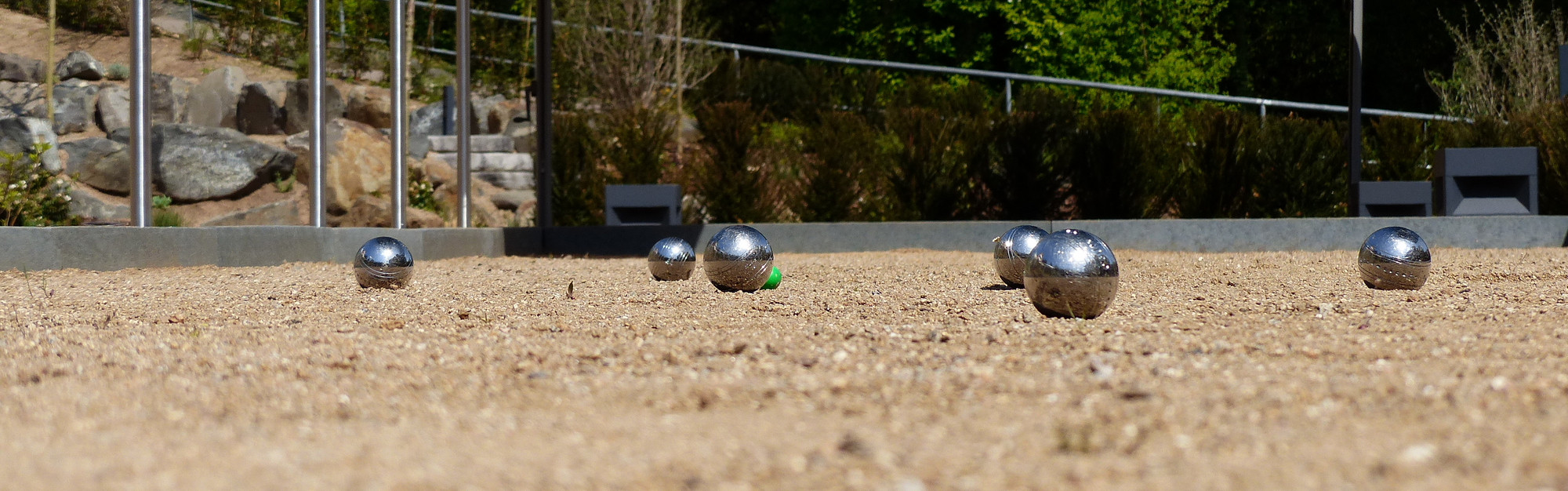 Boulebahn im Eventgarten - Best Western Premier Hotel Villa Stokkum Hanau