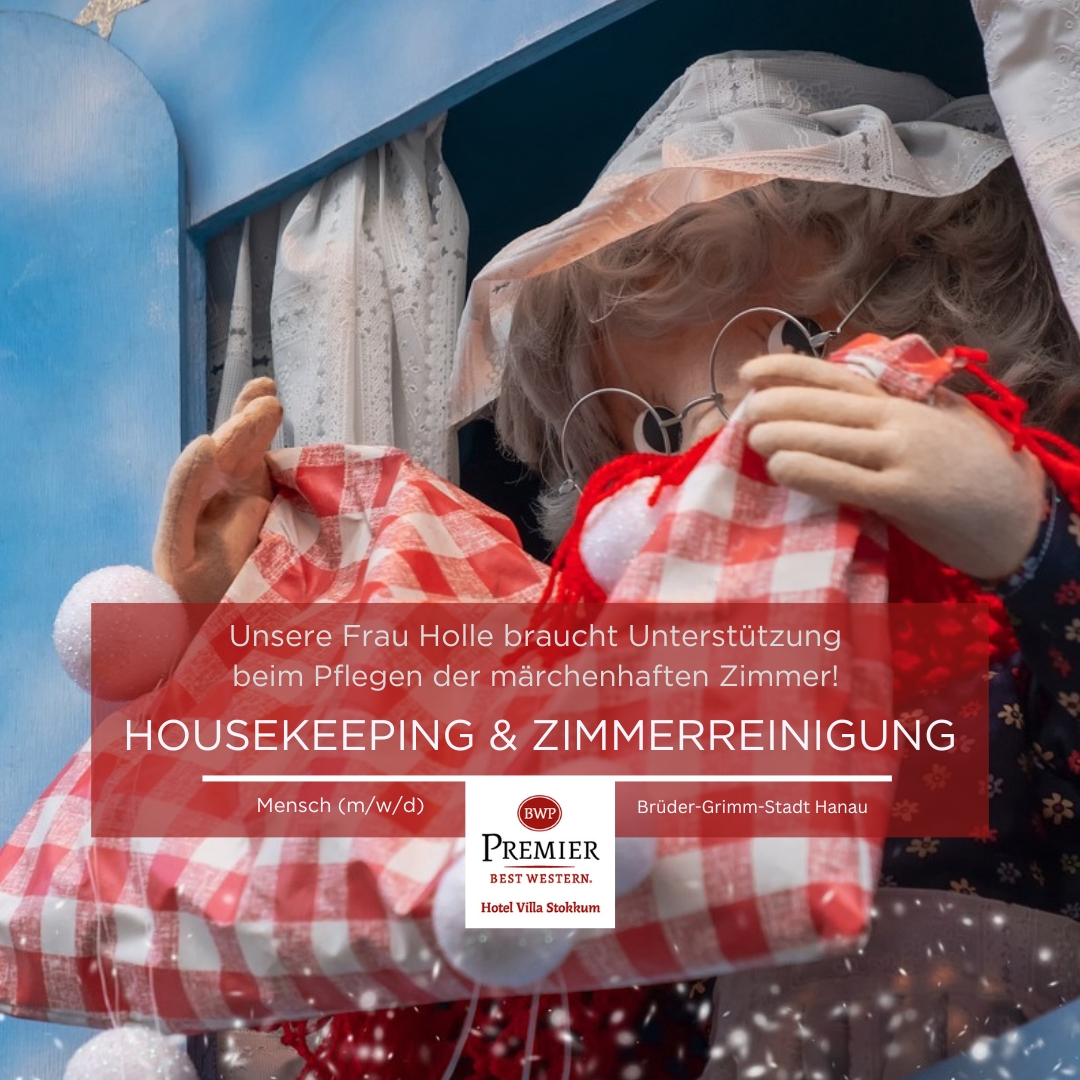 Mitarbeiter im Housekeeping